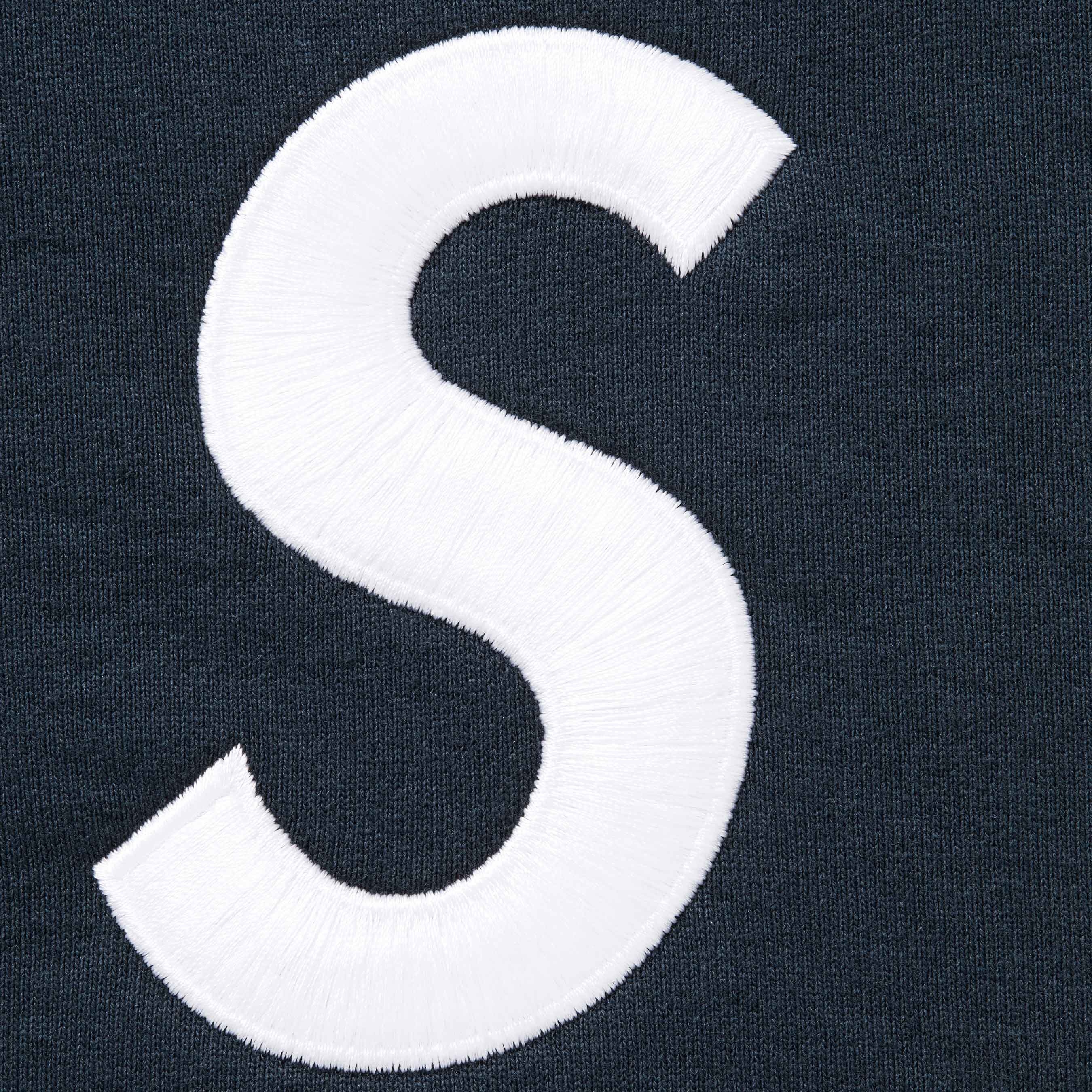 S Logo Zip Up Hooded Sweatshirt view 8